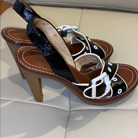 Michael Kors sling back open toe heels - Picture 4 of 4